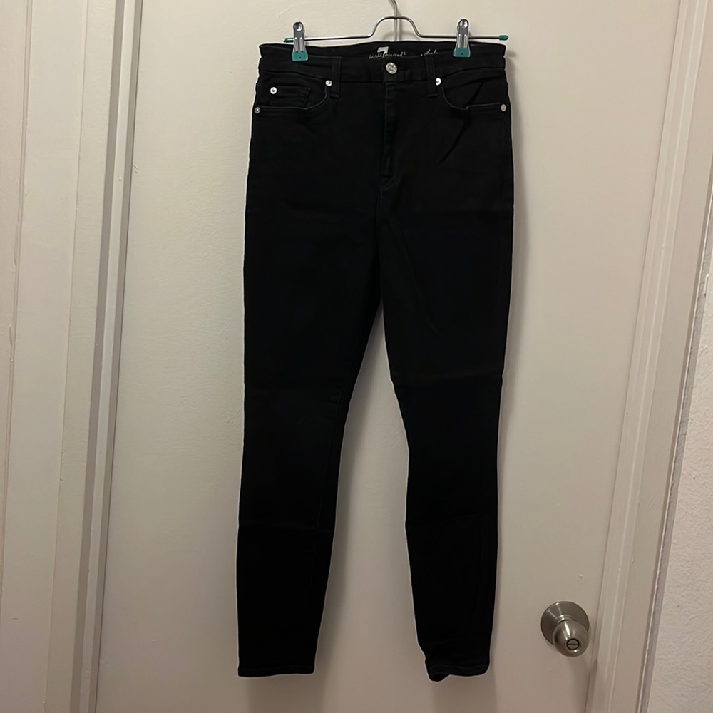 7 for all mankind Black Jeans - lots of stretch